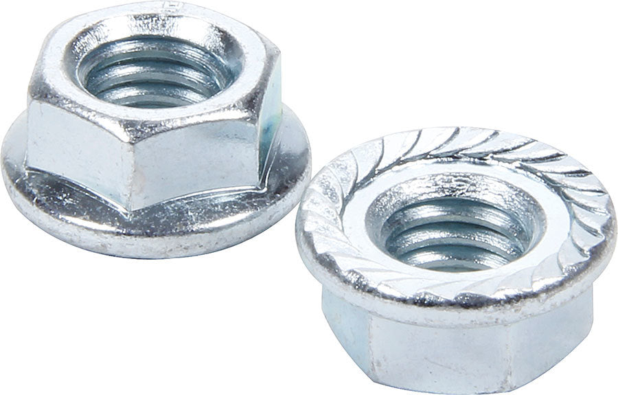 Allstar Performance ALL16042-10 Serrated Flange Nuts 3/8-16 10pk Allstar Performance ALL16042-10