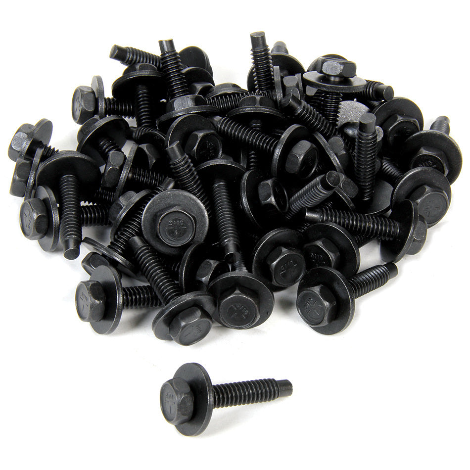 Allstar Performance ALL16553-50 Body Bolt 1-1/8in 50pk Black Allstar Performance ALL16553-50