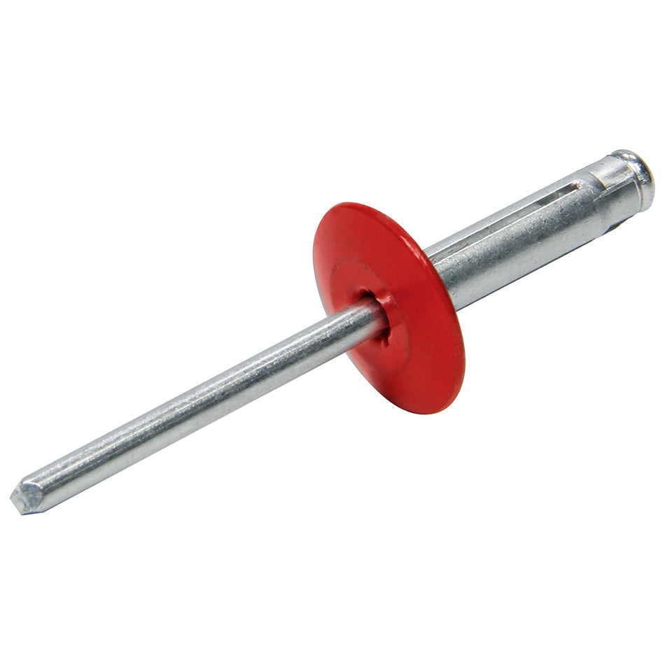 Allstar Performance ALL18062 Lg Hd Rivet 250Pk Red Flange Type Alum Mandrel Allstar Performance ALL18062