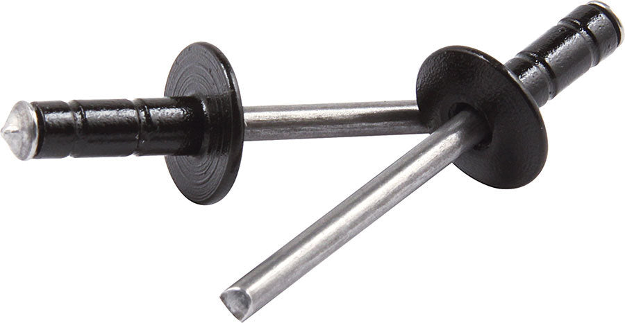 Allstar Performance ALL18071 Med Hd Rivet Black 250pk Multi Grip Alum Mandrel Allstar Performance ALL18071