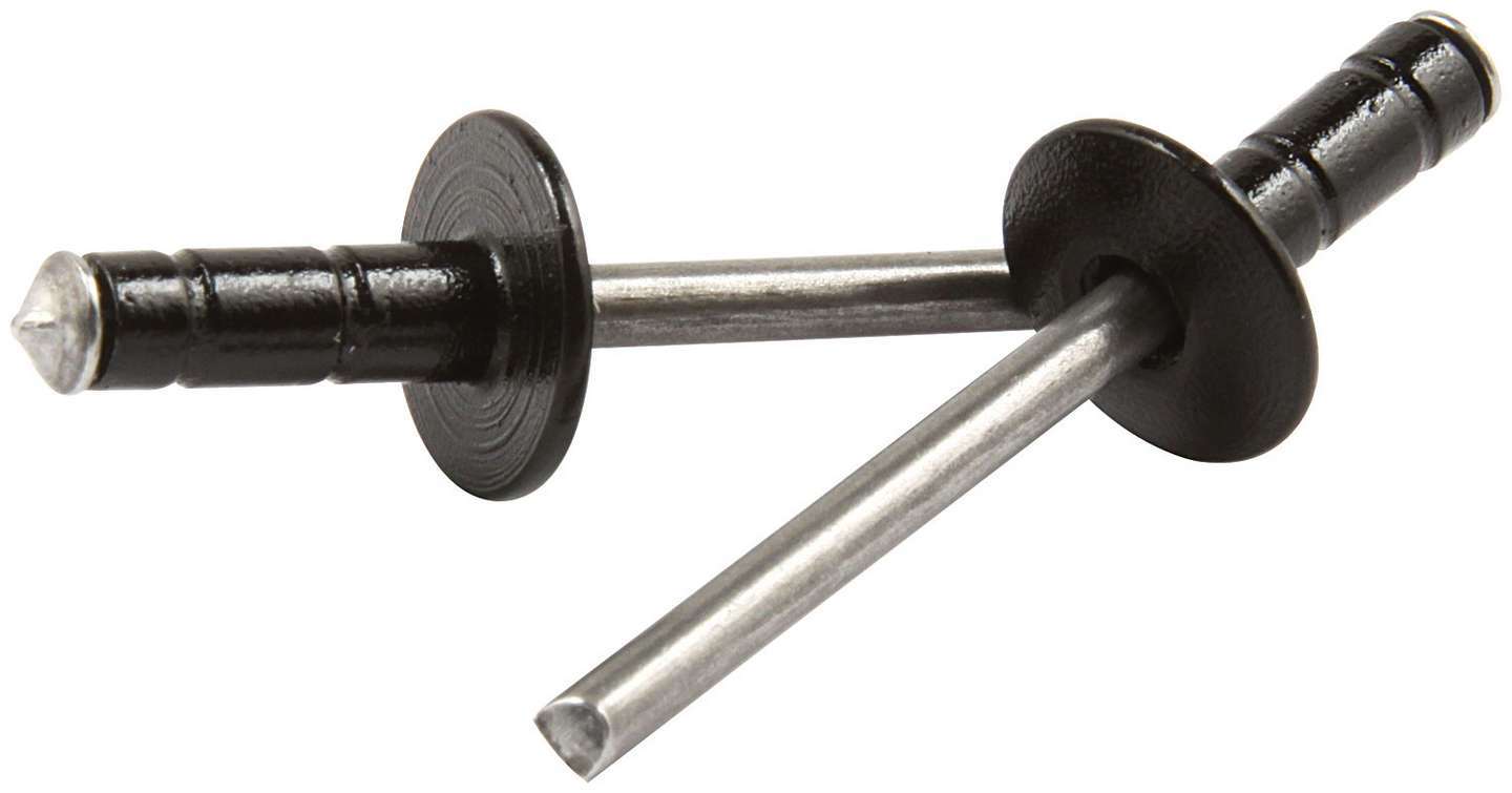Allstar Performance ALL18091 Med Hd Rivet Black 250pk Multi Grip Allstar Performance ALL18091