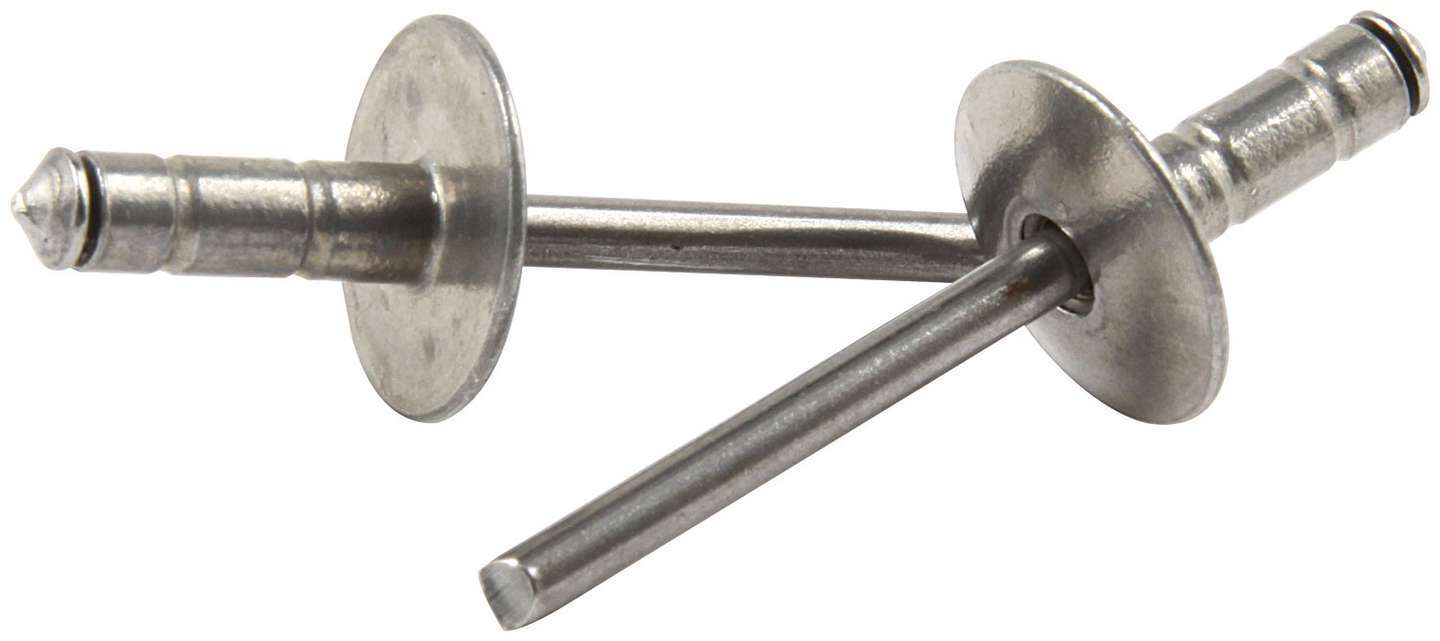 Allstar Performance ALL18094 Lg Hd Rivet Silver 250pk Multi Grip Allstar Performance ALL18094