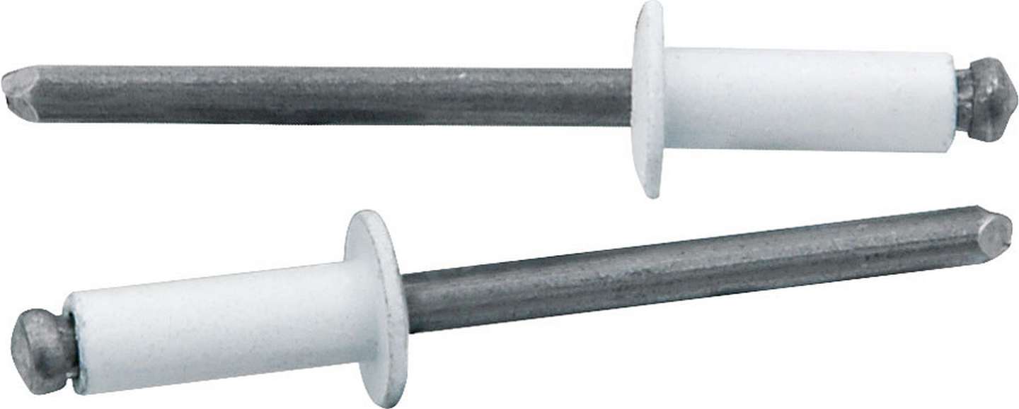 Allstar Performance ALL18114 Sm Hd Rivet White 250pk Allstar Performance ALL18114