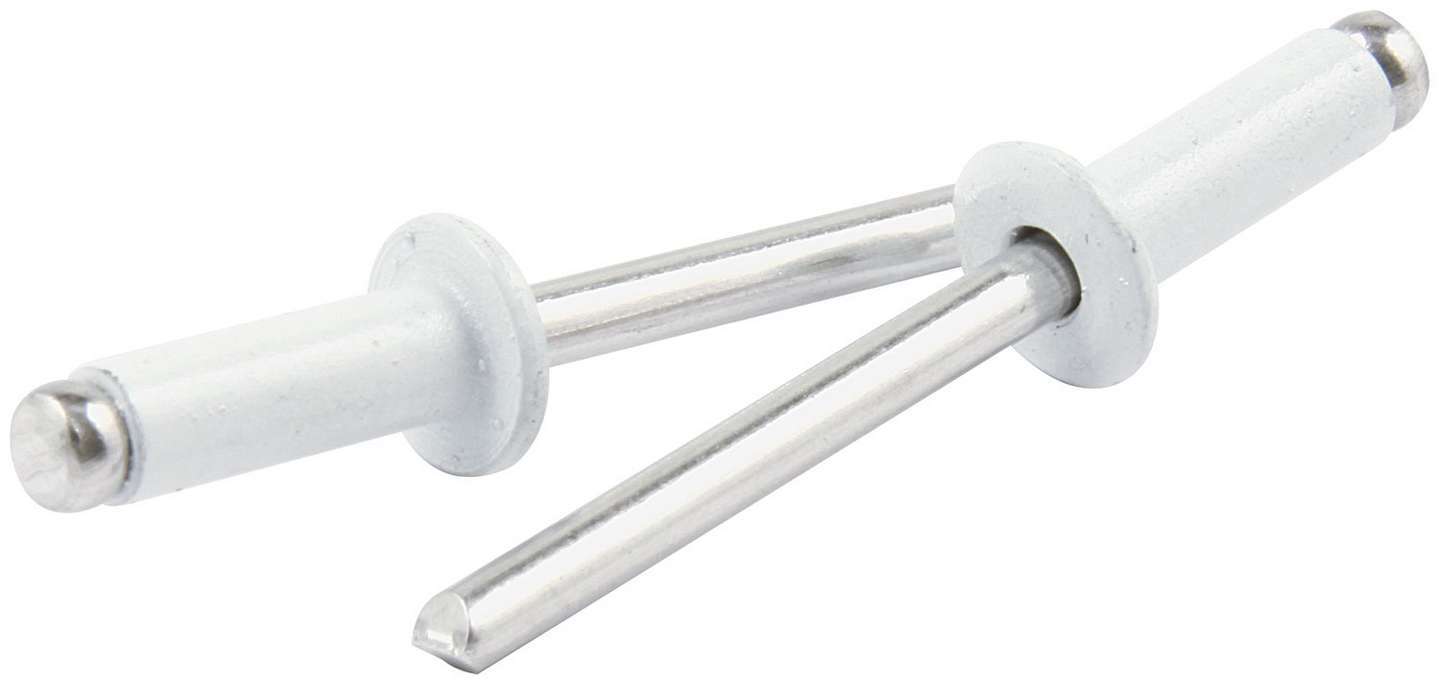 Allstar Performance ALL18116 Sm Hd Rivet White Alum 250pk Allstar Performance ALL18116