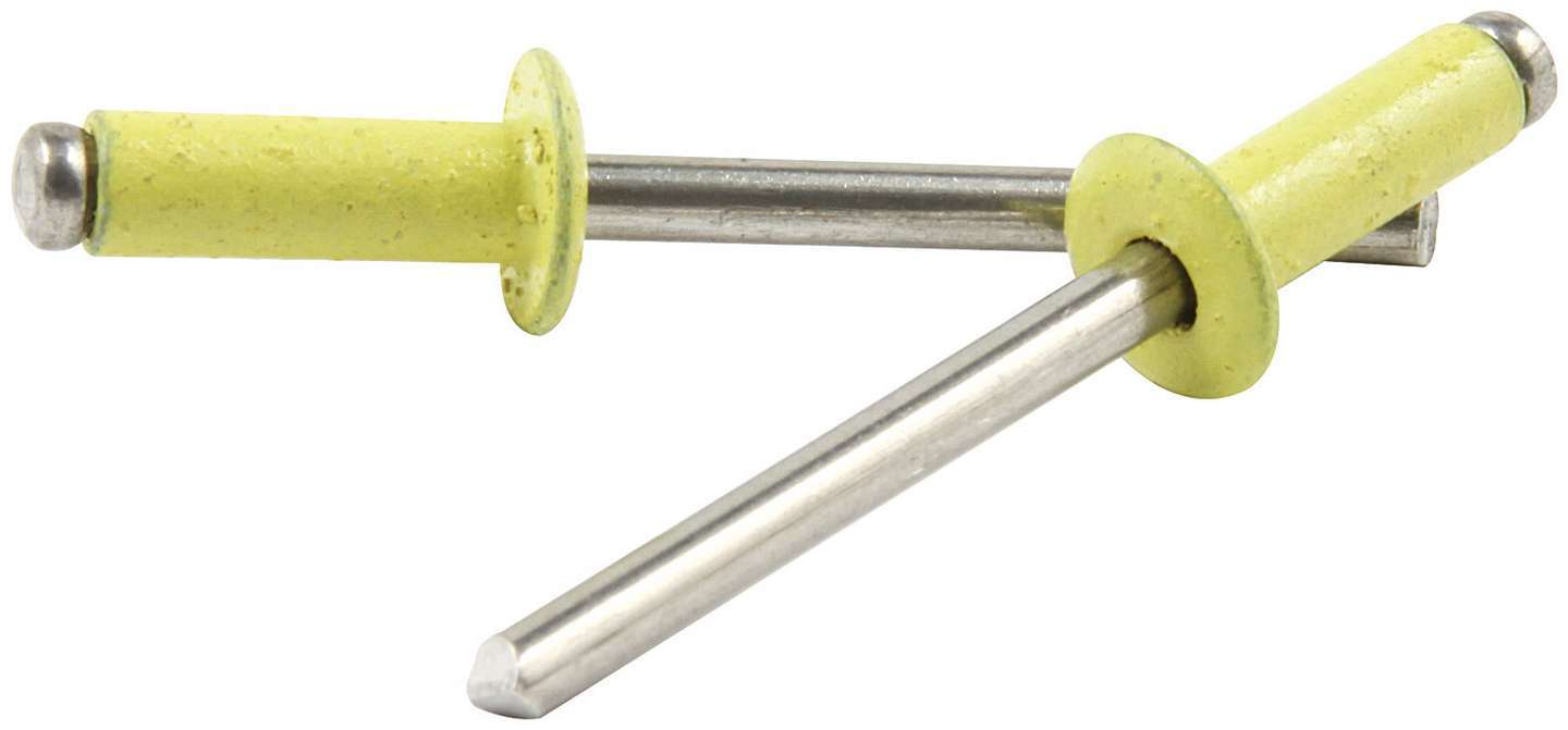 Allstar Performance ALL18139 Sm Hd Rivet Yellow Alum 250pk Discontinued Allstar Performance ALL18139