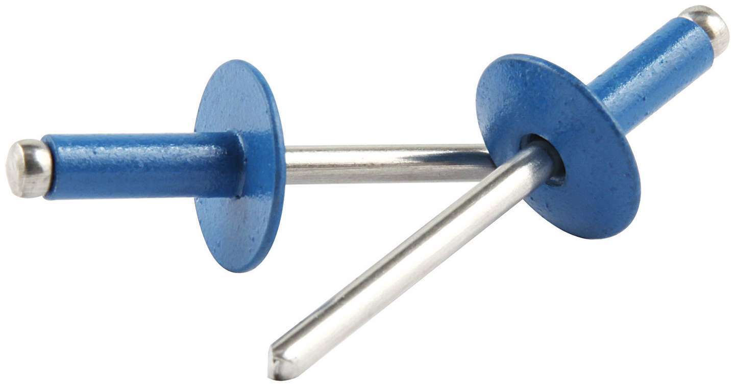 Allstar Performance ALL18175 Lg Hd Rivet Blue Alum 250pk Pepsi Allstar Performance ALL18175