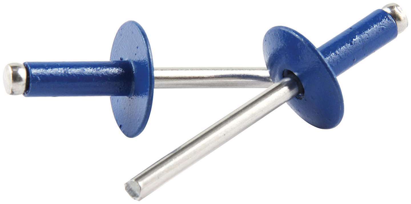 Allstar Performance ALL18177 Lg Hd Rivet Blue Alum 250pk Chevron Allstar Performance ALL18177
