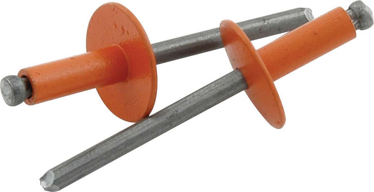 Allstar Performance ALL18178 Lg Hd Rivet 250Pk Orange Allstar Performance ALL18178