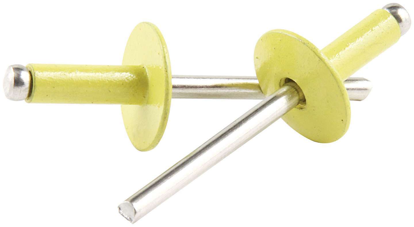 Allstar Performance ALL18181 Lg Hd Rivet Yellow Alum 250pk Discontinued Allstar Performance ALL18181
