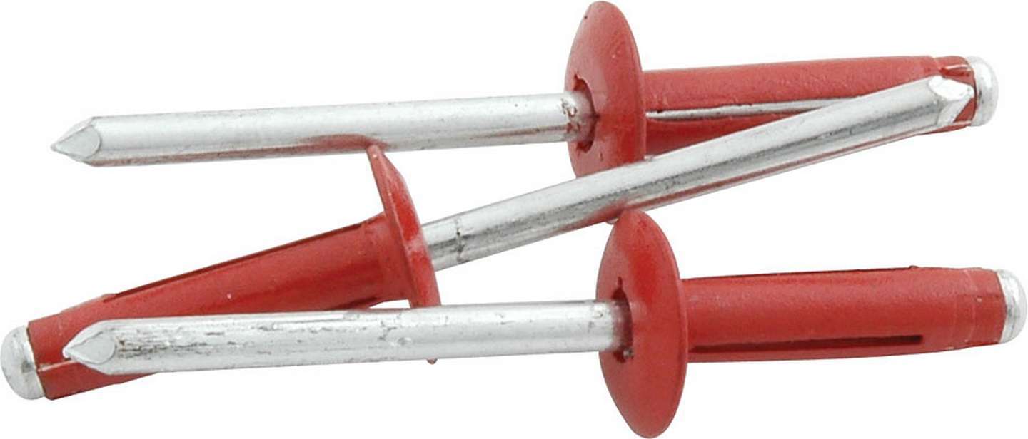 Allstar Performance ALL18189 Md Hd Rivet 250Pk Red Flange Type Alum Mandrel Allstar Performance ALL18189