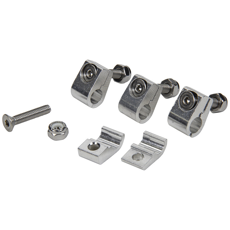 Allstar Performance ALL18322 2pc Alum Line Clamps 5/16in 4pk Allstar Performance ALL18322