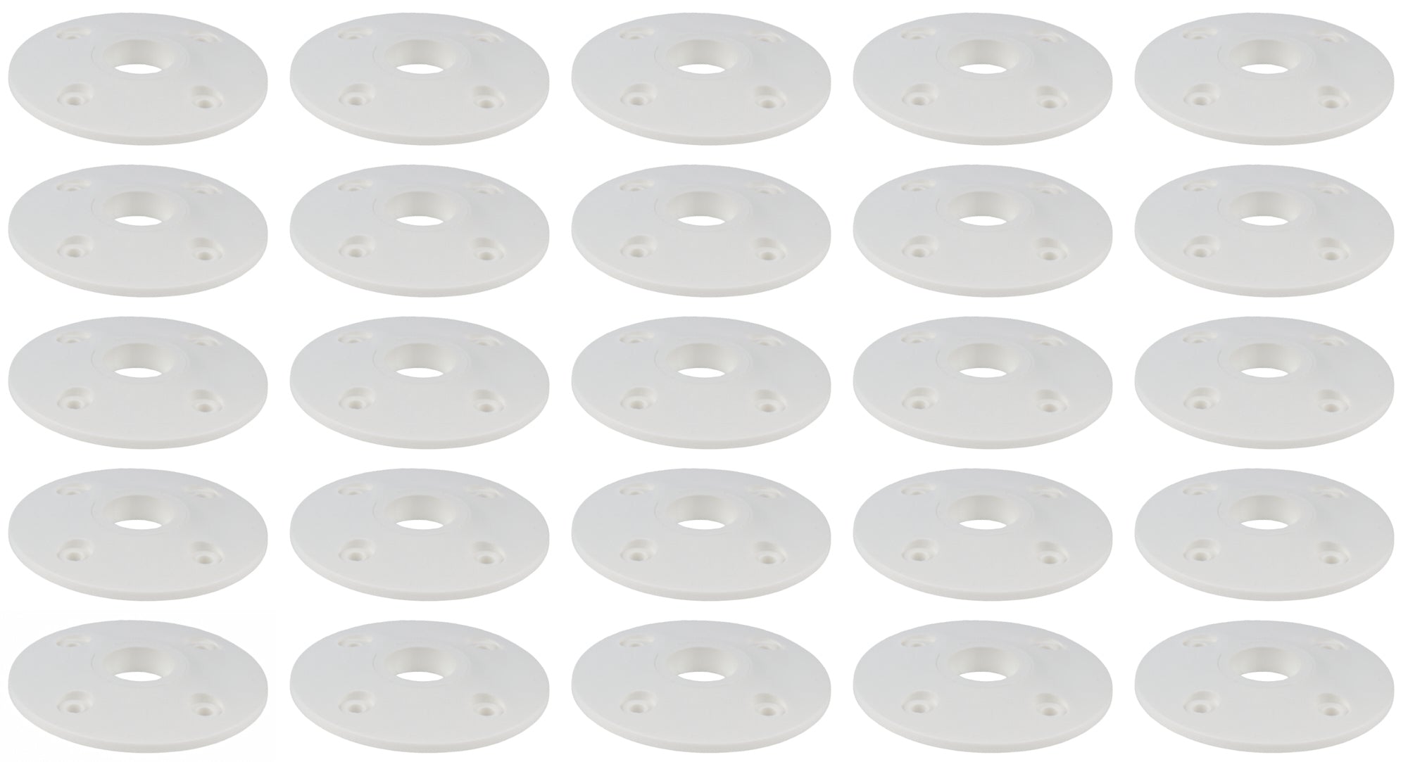 Allstar Performance ALL18431-25 Scuff Plate Plastic White 25pk Allstar Performance ALL18431-25