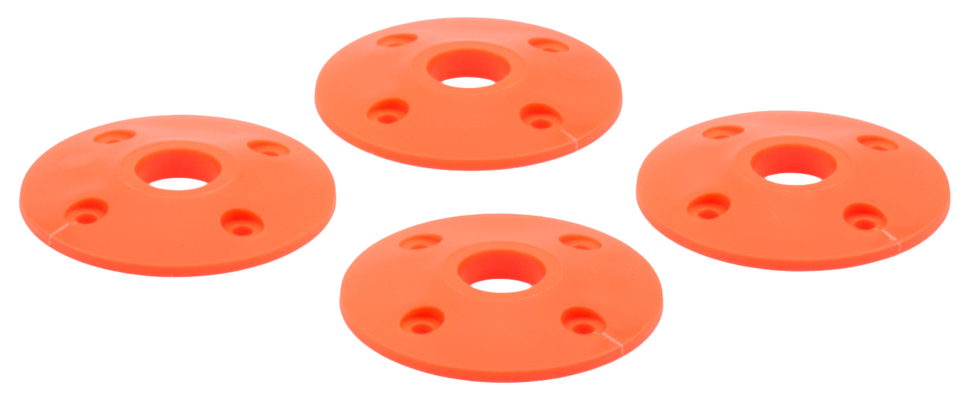 Allstar Performance ALL18439 Scuff Plate Plastic Fluorescent Orange 4pk Allstar Performance ALL18439