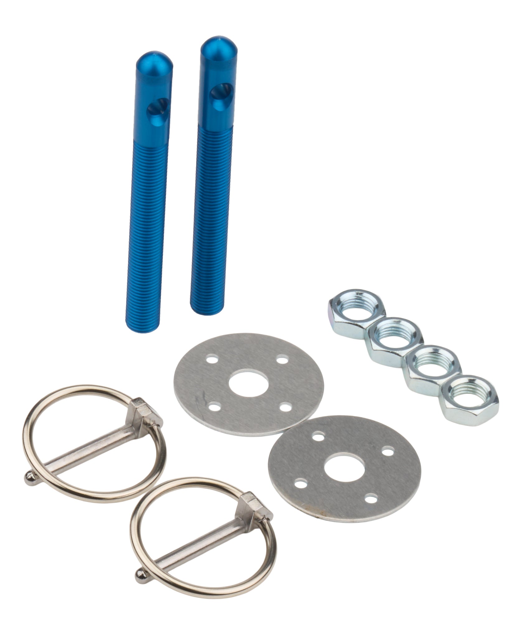 Allstar Performance ALL18482 Alum Hood Pin Kit 3/8in Blue Allstar Performance ALL18482