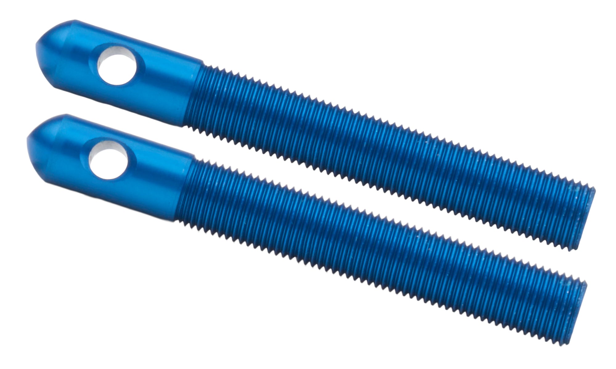 Allstar Performance ALL18509 Alum Hood Pins 1/2in 1/4in Holes Blue 2pk Allstar Performance ALL18509