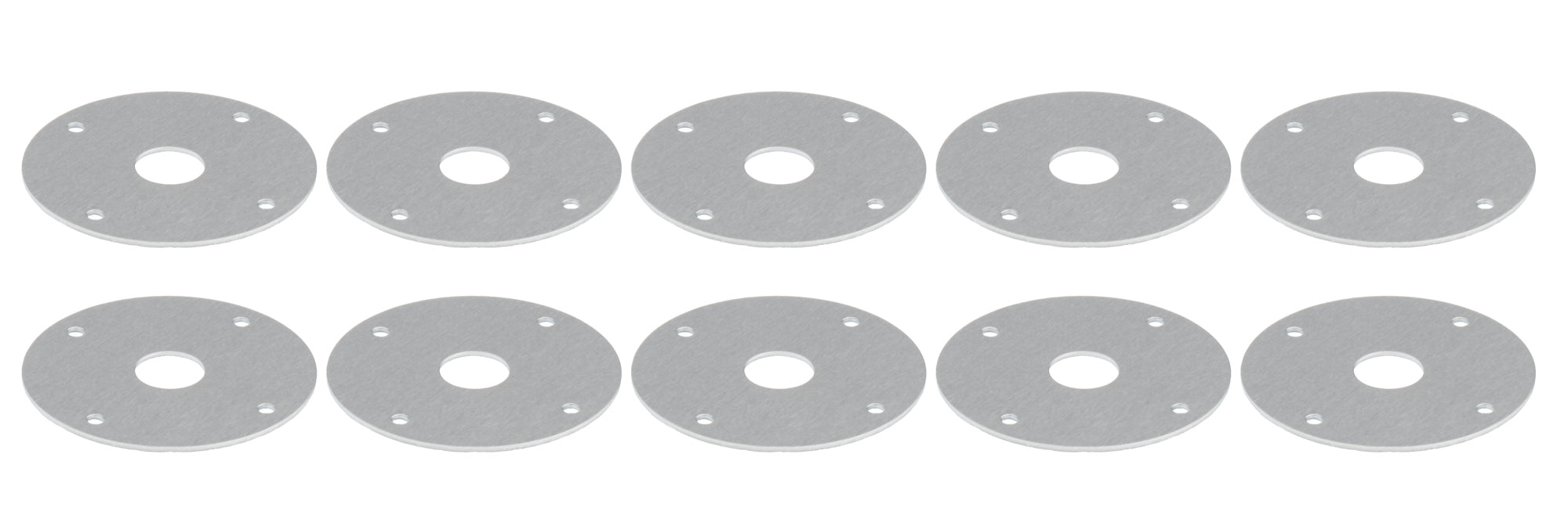 Allstar Performance ALL18518-10 Scuff Plates Aluminum 1/2in Hole 10pk Allstar Performance ALL18518-10