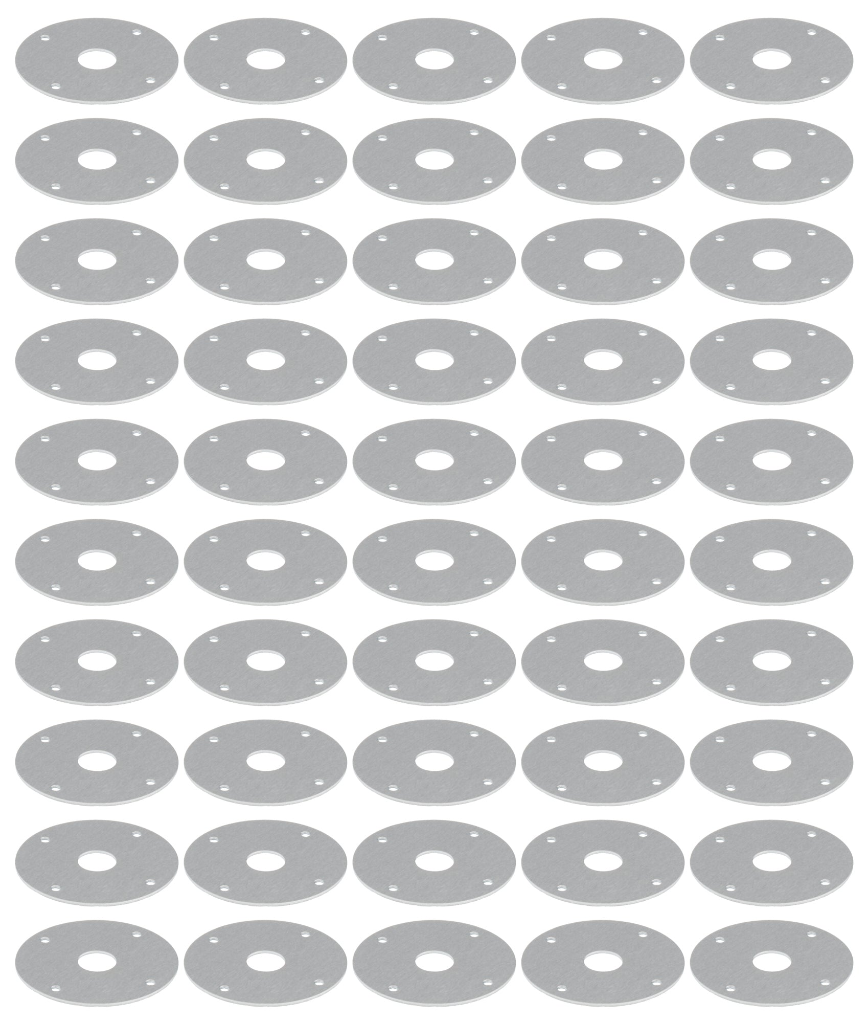 Allstar Performance ALL18518-50 Scuff Plate Alum 1/2in Hole 50pk Allstar Performance ALL18518-50