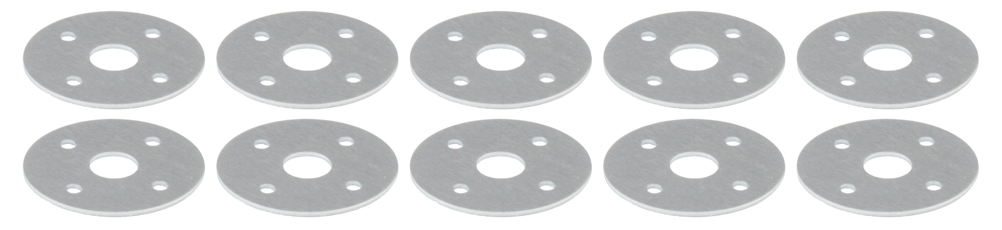 Allstar Performance ALL18519-10 Scuff Plates Aluminum 3/8in Hole 10pk Allstar Performance ALL18519-10