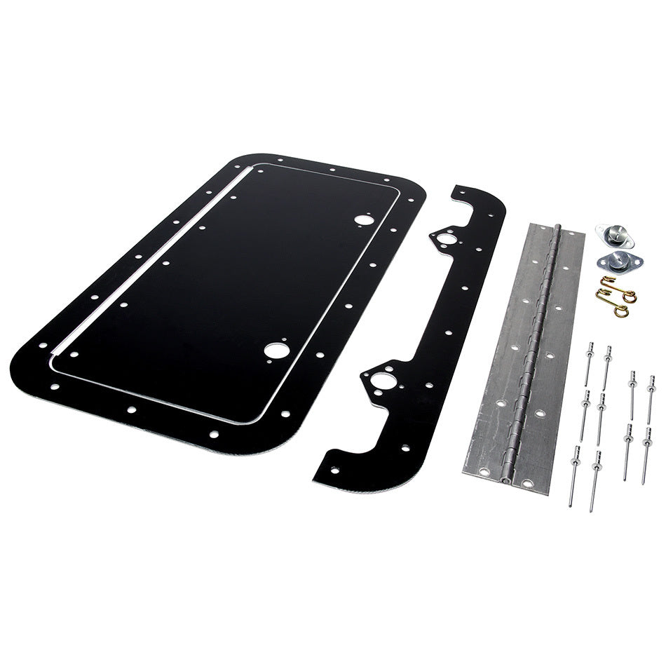 Allstar Performance ALL18542 Access Panel Kit Black 6in x 14in Allstar Performance ALL18542