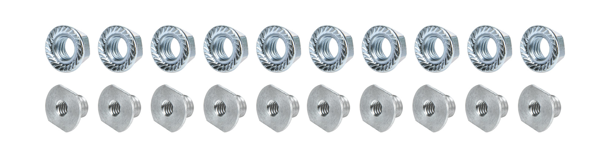 Allstar Performance ALL18548-10 Threaded Nut Insert Aluminum 10pk Allstar Performance ALL18548-10