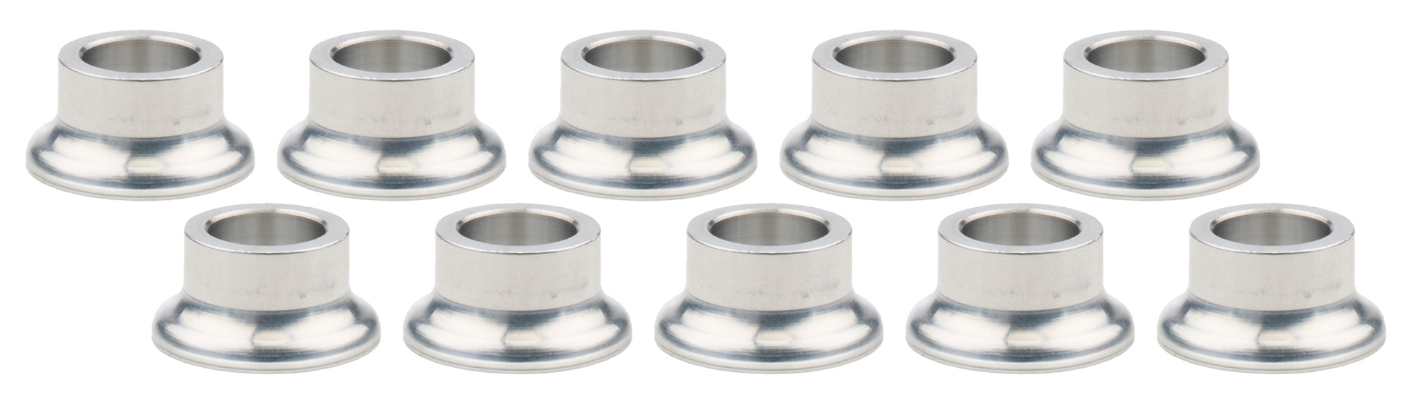 Allstar Performance ALL18592-10 Tapered Spacers Alum 1/2in ID x 1/2 Long 10pk Allstar Performance ALL18592-10