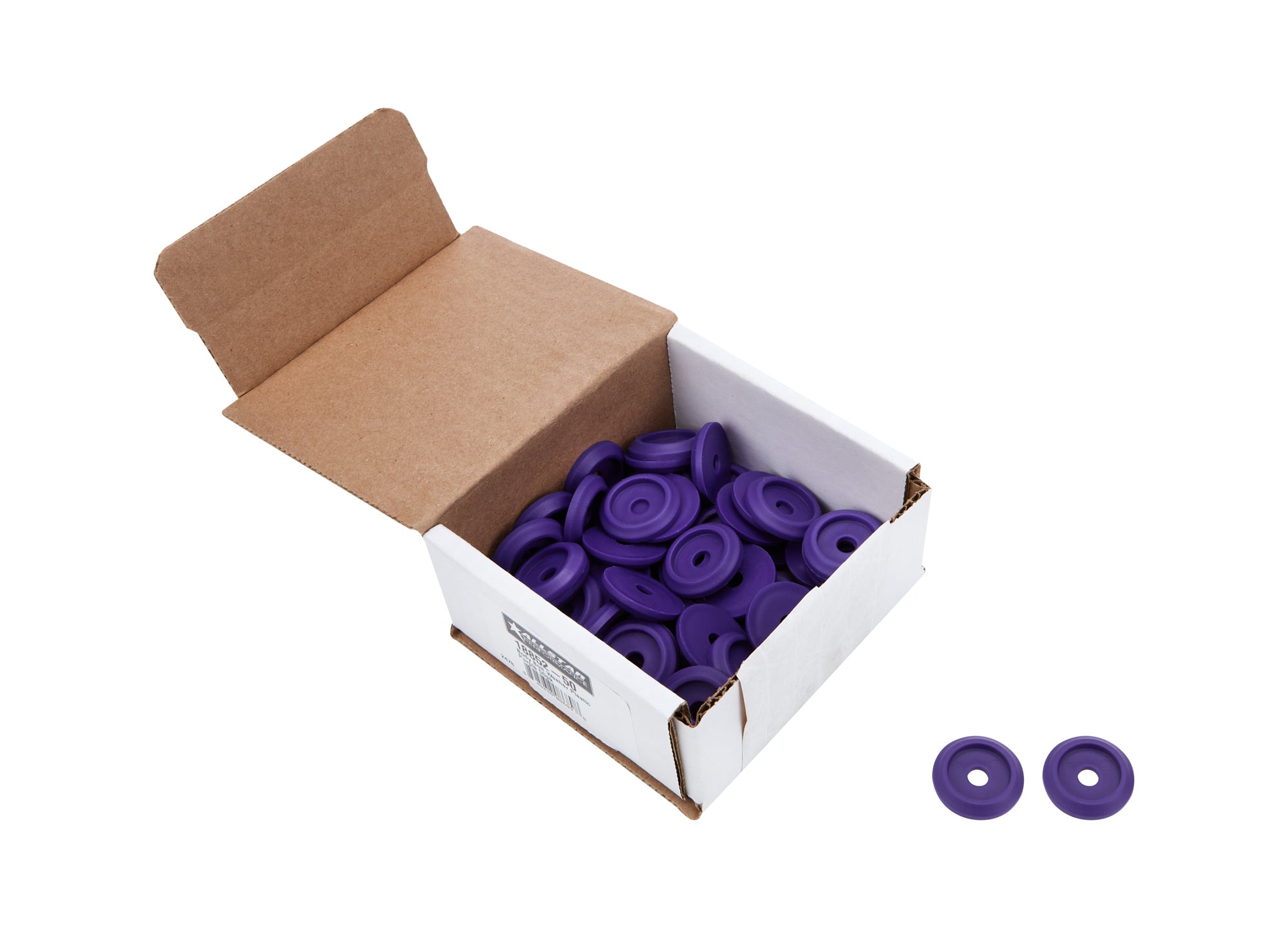 Allstar Performance ALL18852-50 Body Bolt Washer Plastic Purple 50pk Allstar Performance ALL18852-50