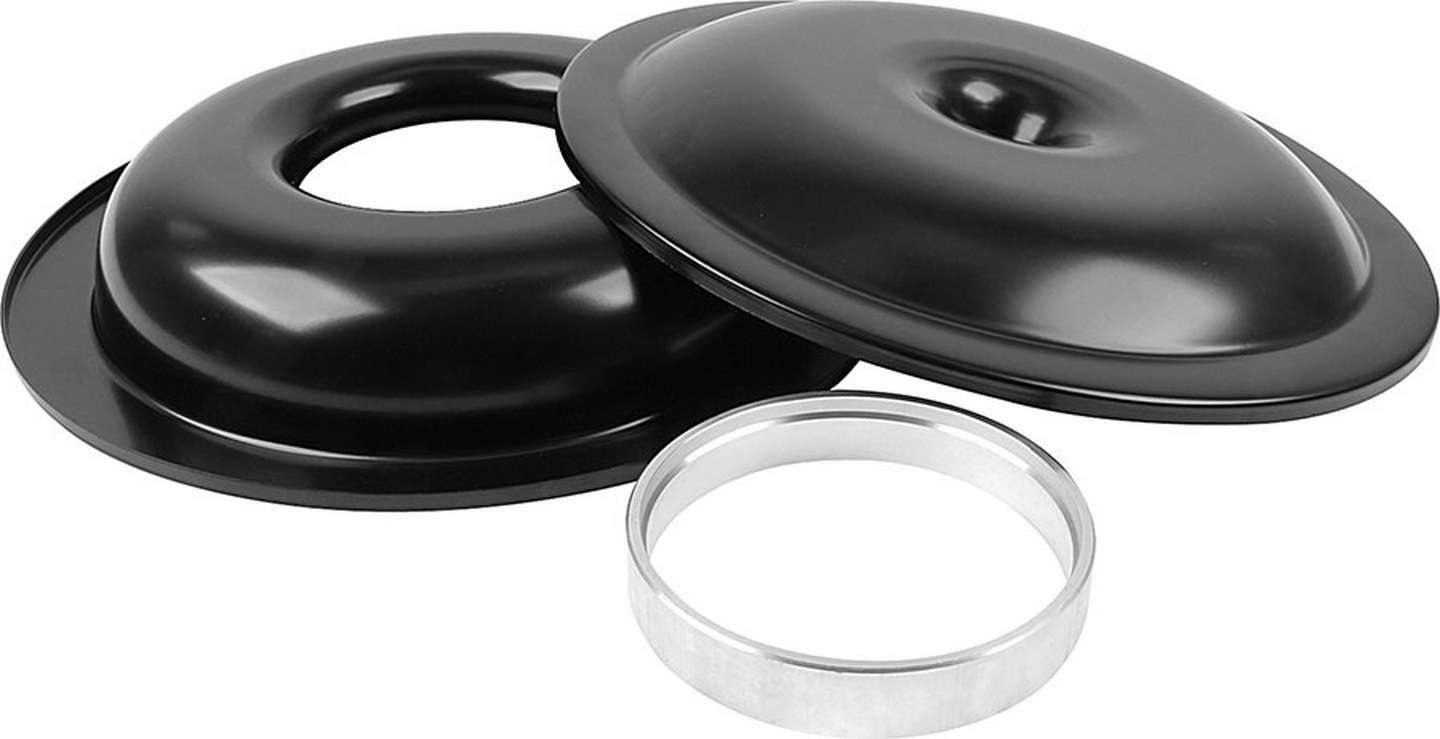 Allstar Performance ALL25903 LW 14in A/C Kit Black No Element 1in Spacer Allstar Performance ALL25903