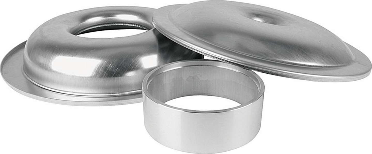 Allstar Performance ALL25906 LW 14in A/C Kit Plain No Element 2in Spacer Allstar Performance ALL25906