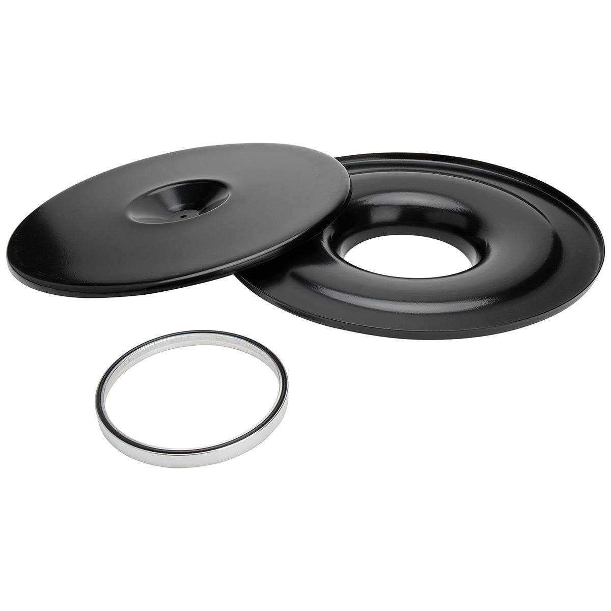 Allstar Performance ALL25951 Flat 14in Air Cleaner Kit Black Allstar Performance ALL25951