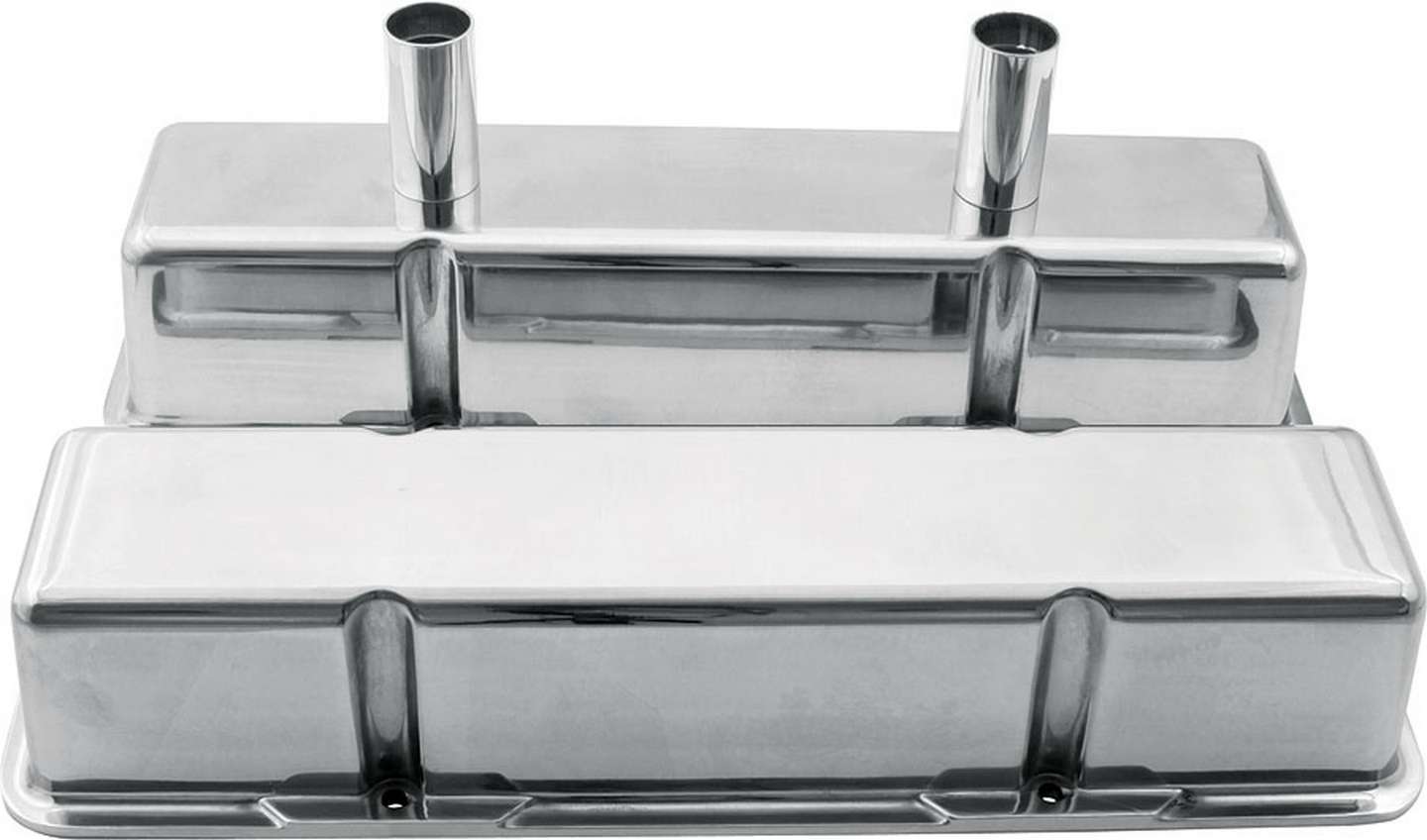 Allstar Performance ALL26139 Valve Covers SBC Alum w/Tubes Allstar Performance ALL26139