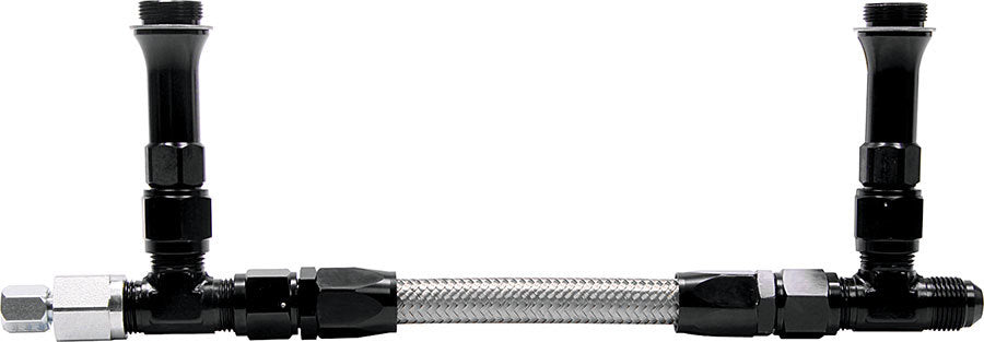 Allstar Performance ALL26166 Fuel Line Kit 9-5/16in Std Holley Black Allstar Performance ALL26166