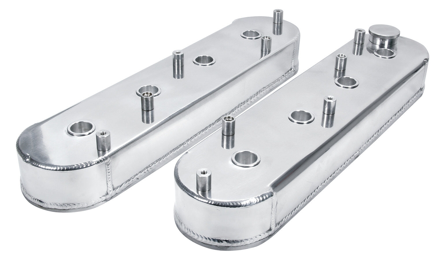 Allstar Performance ALL26211 Valve Covers LS Fab Aluminum w/ Coil Mount Allstar Performance ALL26211