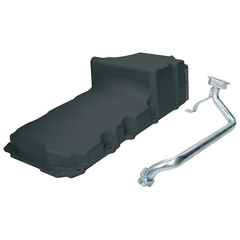 Allstar Performance ALL26241 LS Oil Pan Cast Alum Black Allstar Performance ALL26241