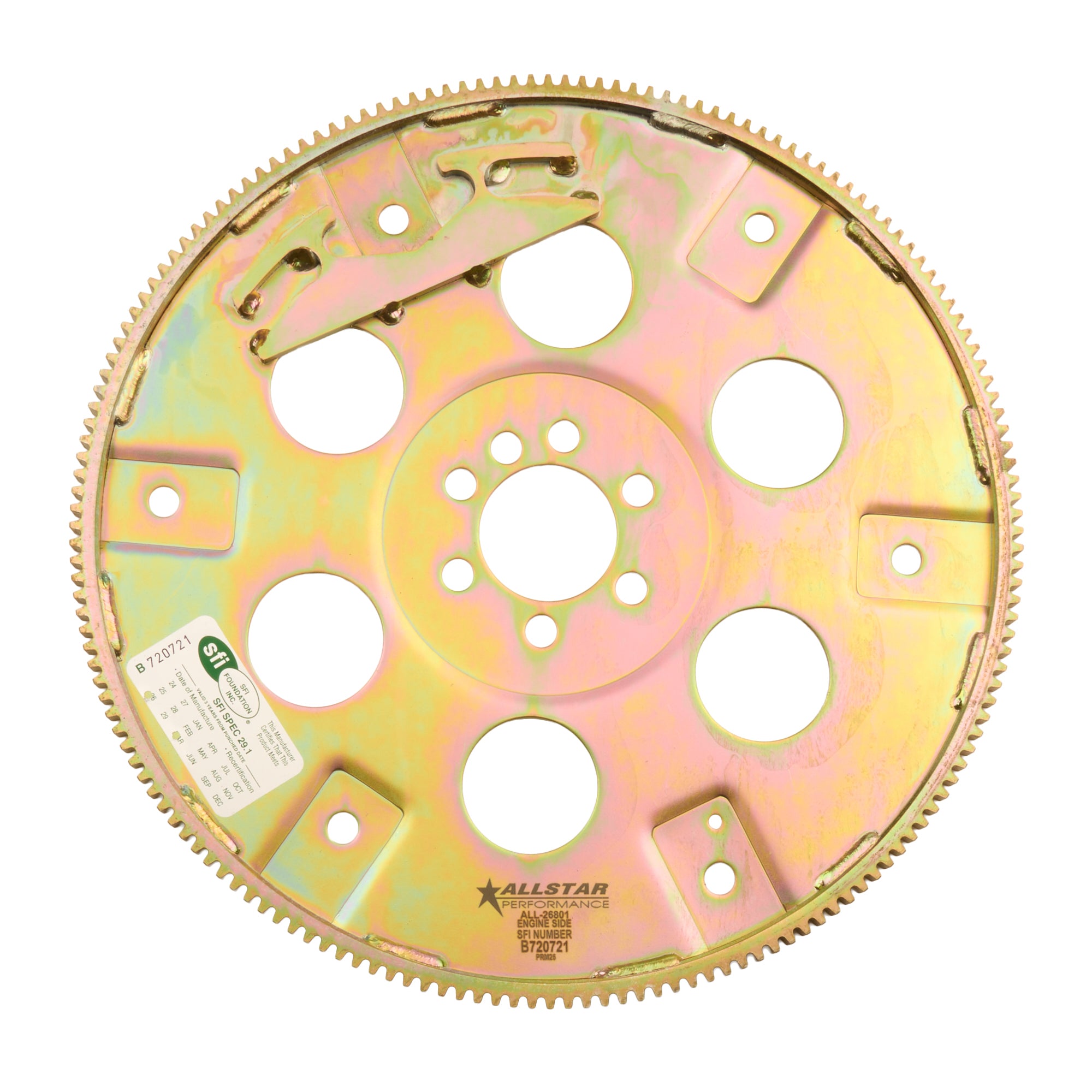 Allstar Performance ALL26801 Flexplate 168T SFI External Balance 86-up Allstar Performance ALL26801