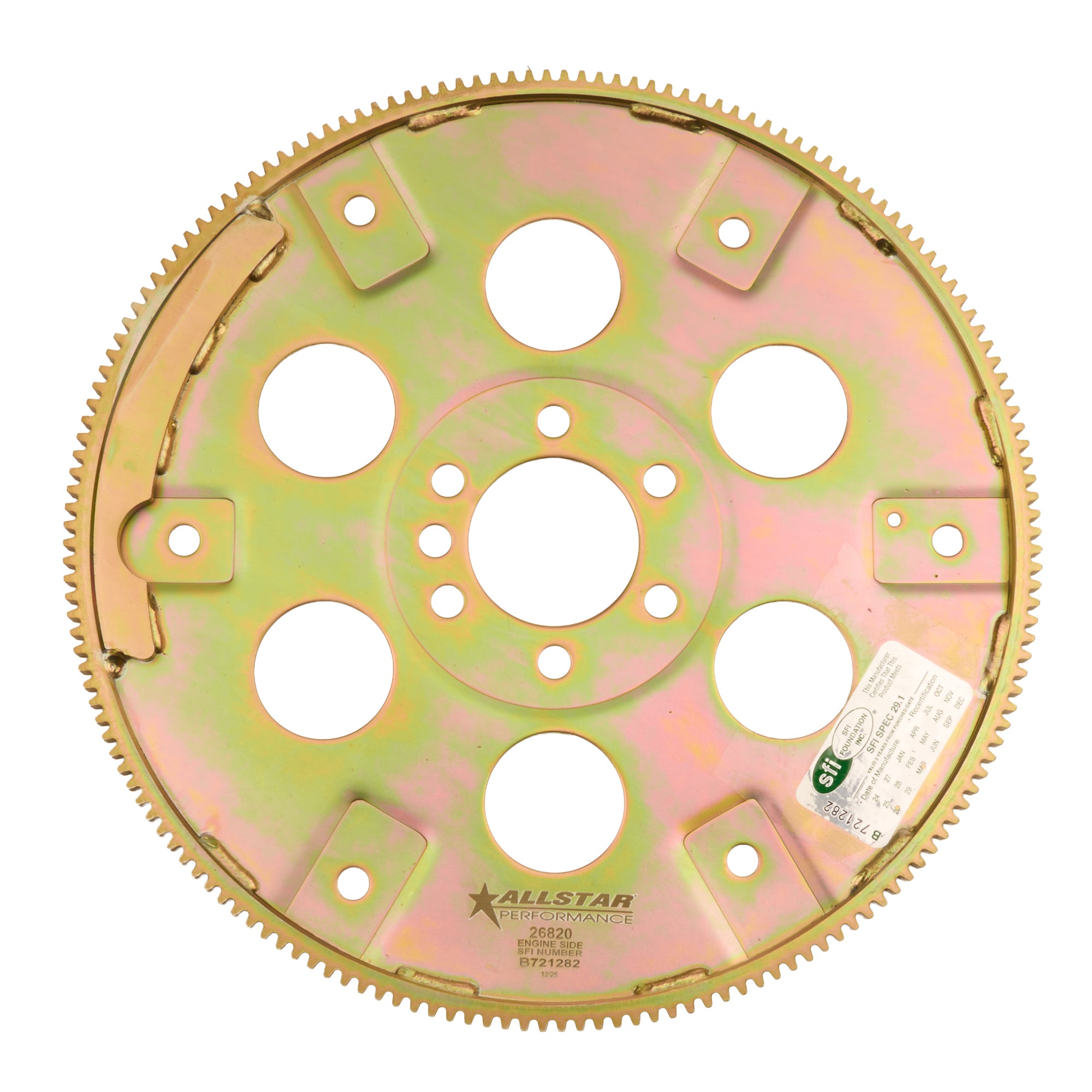 Allstar Performance ALL26820 Flexplate 168T 454 SFI External Balance Allstar Performance ALL26820