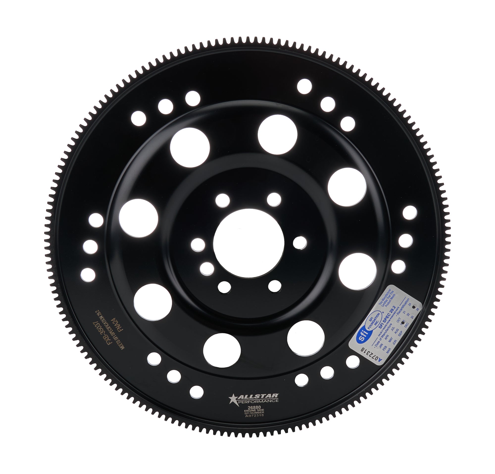 Allstar Performance ALL26880 Flexplate Billet Steel SB BB 2pc Seal 168T Allstar Performance ALL26880