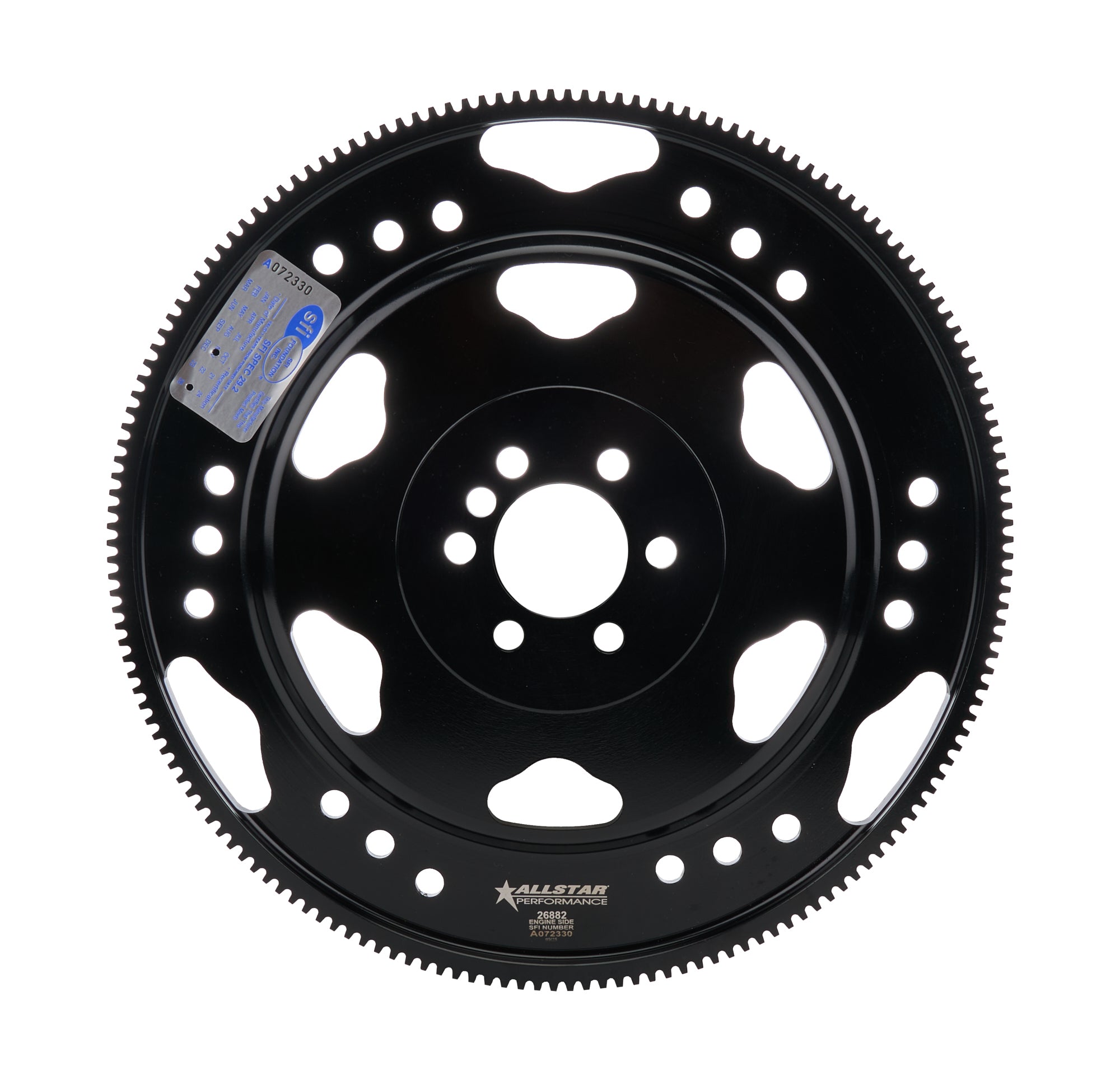 Allstar Performance ALL26882 Flexplate Billet Steel LS 6 Bolt Crank 168T Allstar Performance ALL26882
