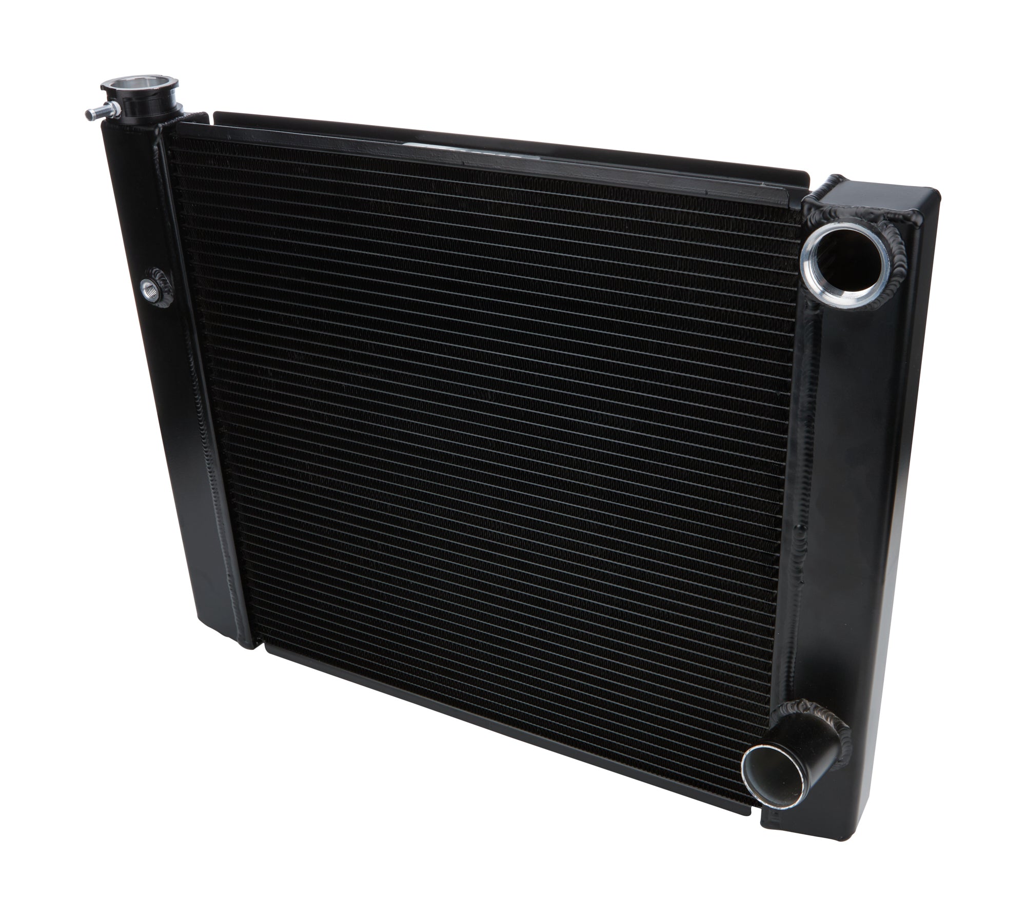 Allstar Performance ALL30343 Dual Pass Radiator 19x24 1 Row Lightweight Black Allstar Performance ALL30343