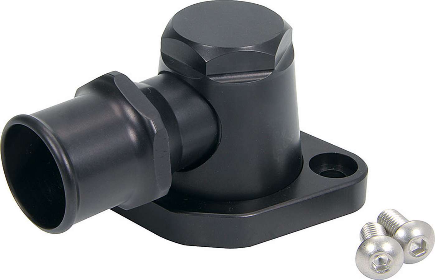 Allstar Performance ALL30370 Billet Water Neck 1-1/2in Black Allstar Performance ALL30370