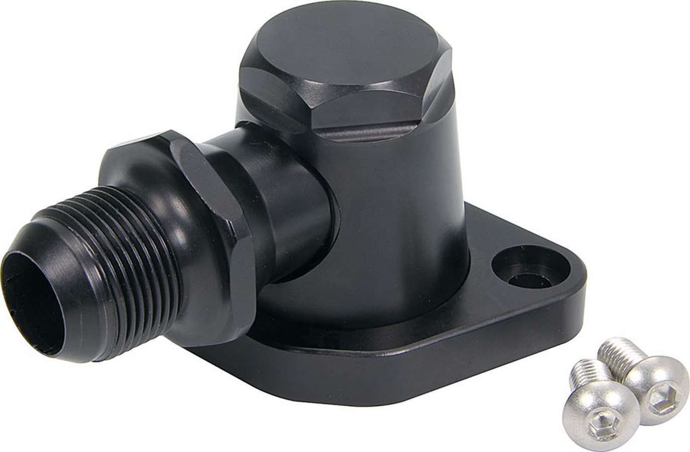 Allstar Performance ALL30372 Billet Water Neck 16AN Black Allstar Performance ALL30372