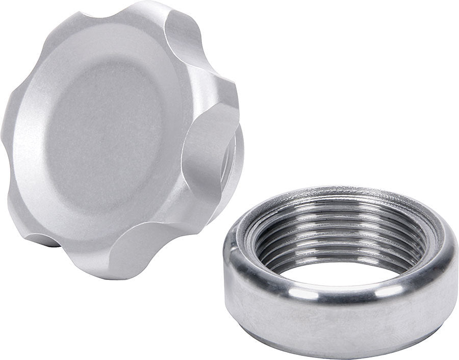 Allstar Performance ALL36161 Filler Cap Silver with Weld-In Steel Bung Small Allstar Performance ALL36161