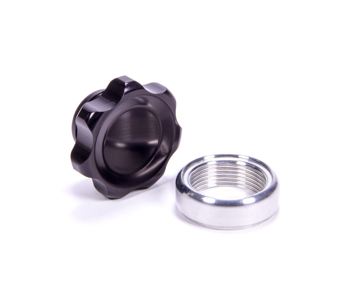 Allstar Performance ALL36164 Filler Cap Black with Weld-In Alum Bung Small Allstar Performance ALL36164