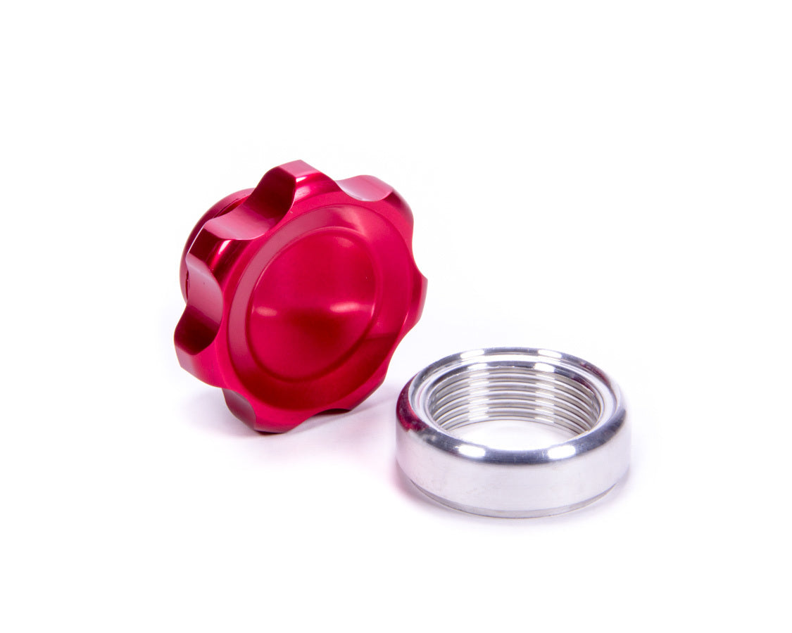 Allstar Performance ALL36165 Filler Cap Red with Weld-In Alum Bung Small Allstar Performance ALL36165