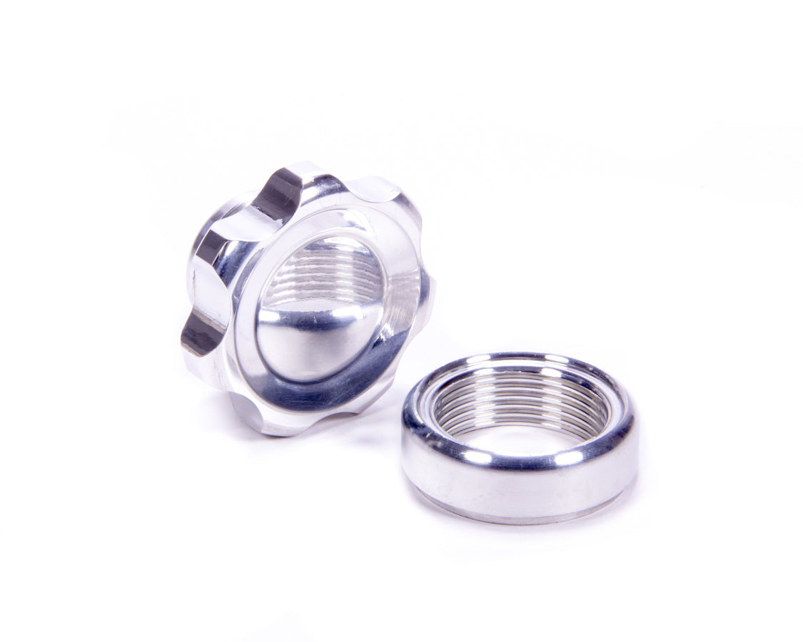 Allstar Performance ALL36166 Filler Cap Polished with Weld-In Alum Bung Small Allstar Performance ALL36166