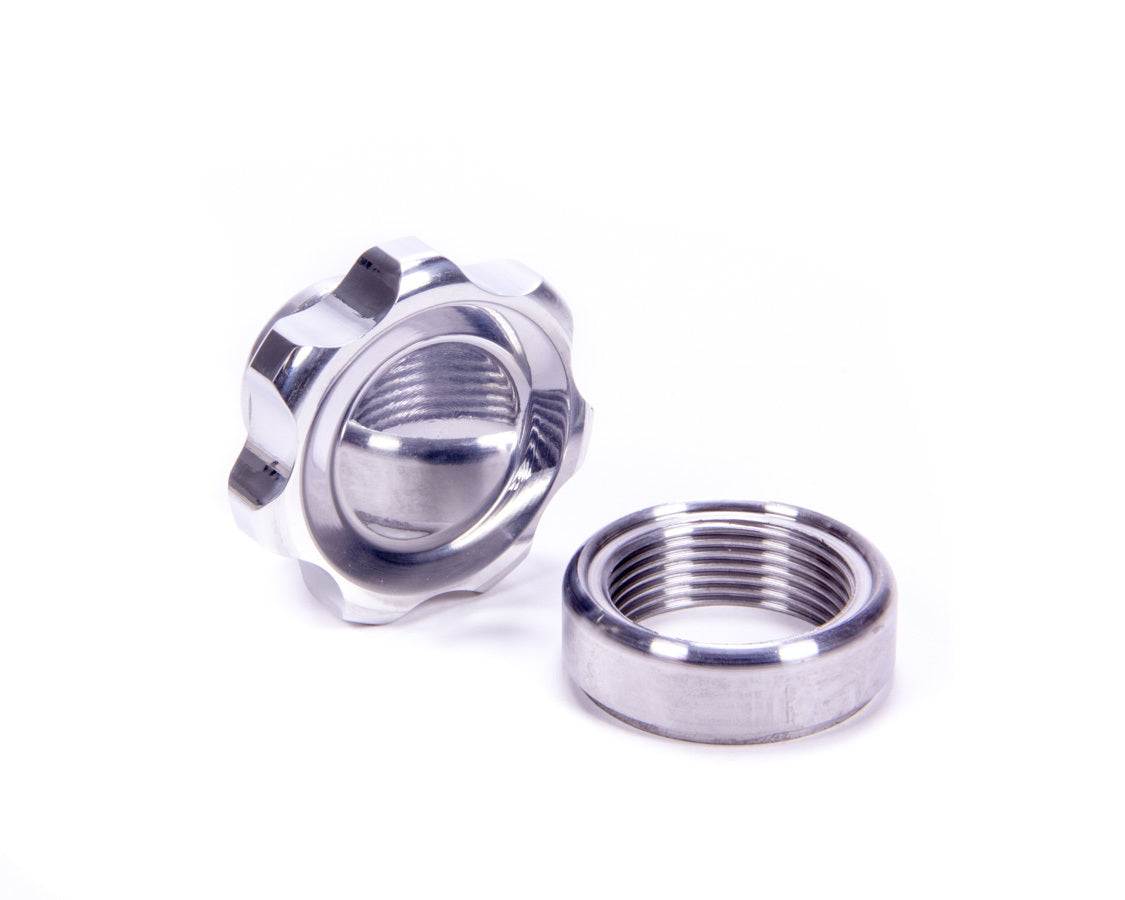 Allstar Performance ALL36169 Filler Cap Polished with Weld-In Steel Bung Small Allstar Performance ALL36169