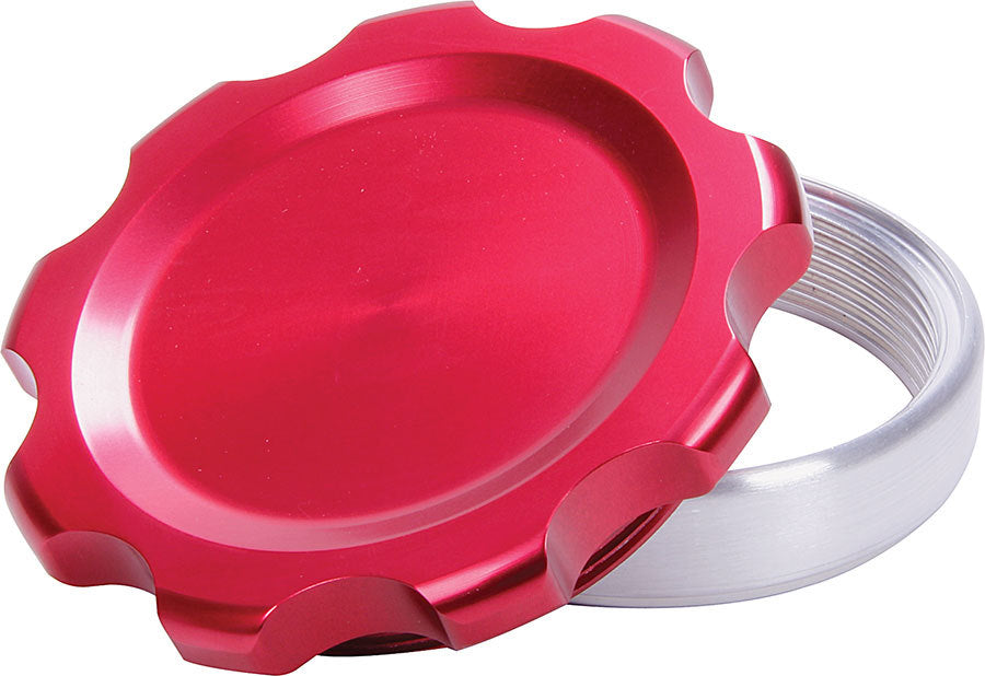 Allstar Performance ALL36172 Filler Cap Red with Weld-In Alum Bung Large Allstar Performance ALL36172