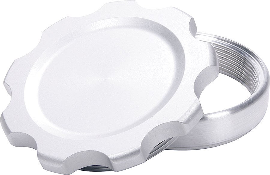 Allstar Performance ALL36174 Filler Cap Silver with Weld-In Steel Bung Large Allstar Performance ALL36174