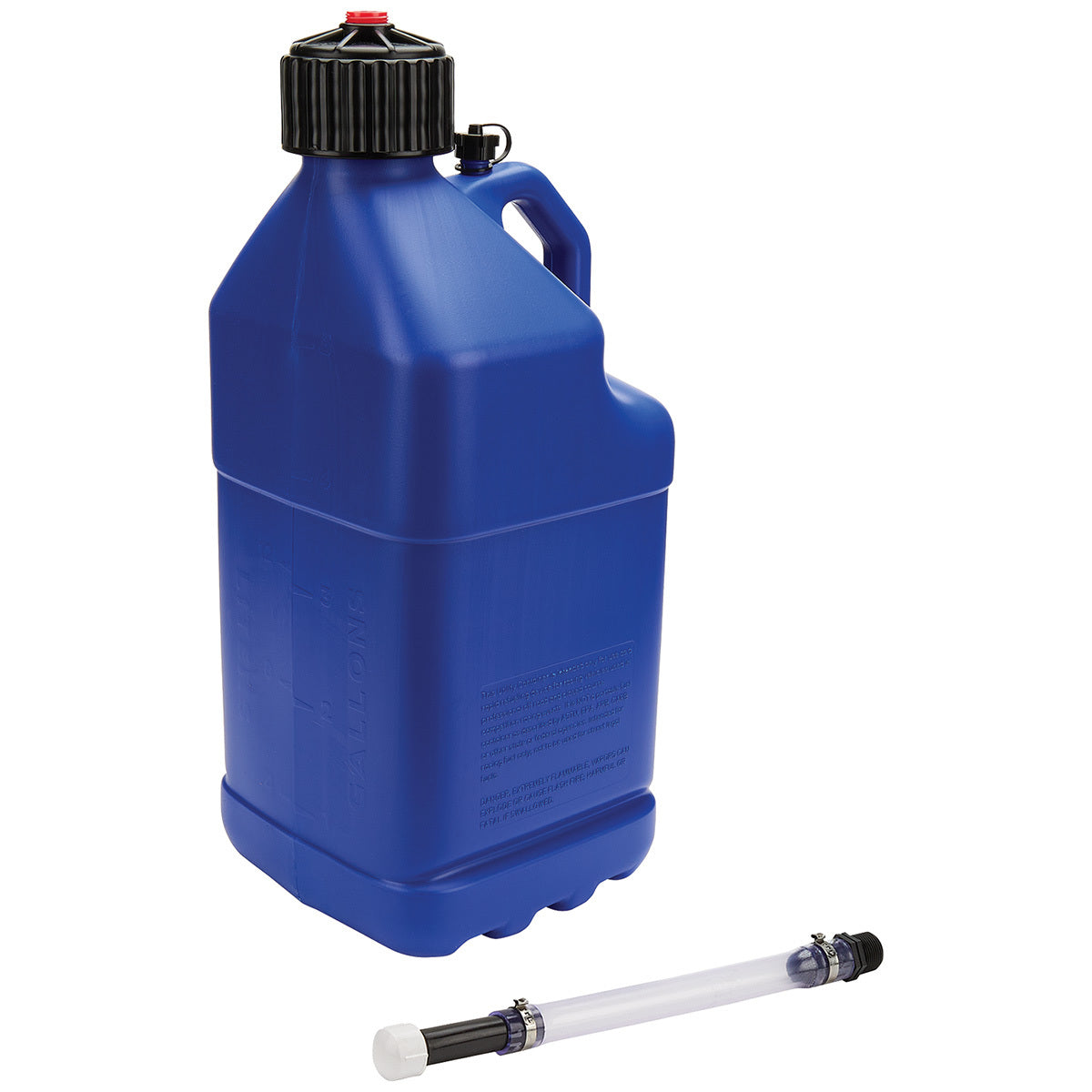 Allstar Performance ALL40122 Utility Jug 5 Gal w/Filler Hose Blue Allstar Performance ALL40122