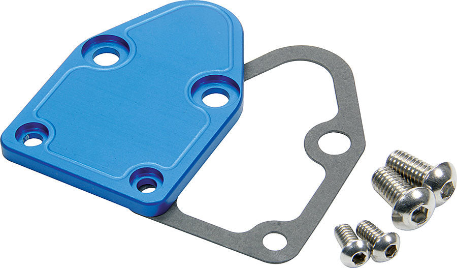 Allstar Performance ALL40300 SBC F/P Block Off Plate Blue Allstar Performance ALL40300