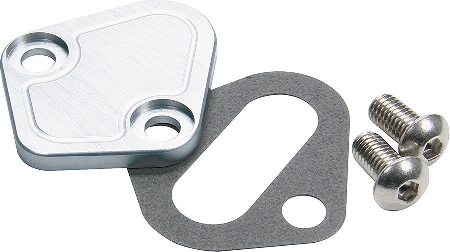 Allstar Performance ALL40304 BBC F/P Block Off Plate Clear Allstar Performance ALL40304